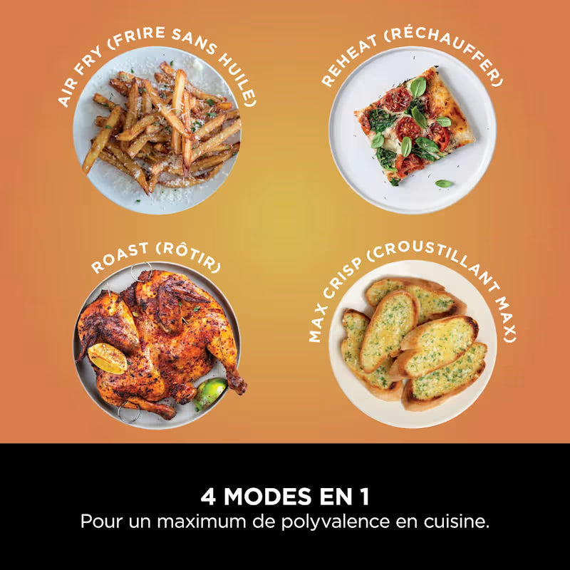 Air Fryer Ninja DualZone, 7.6L, 4-en-1